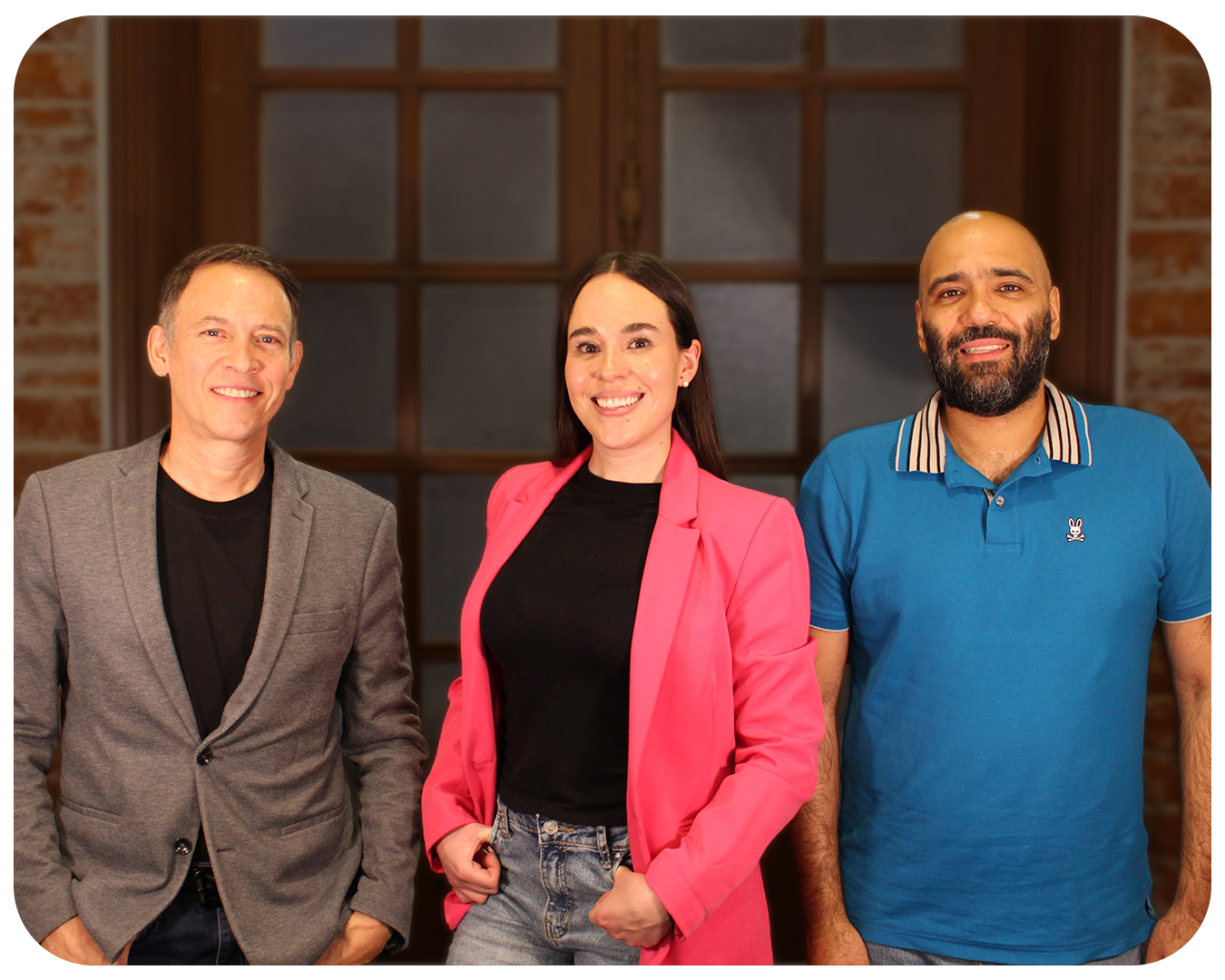 Tres integrantes de OT Leaders Podcast